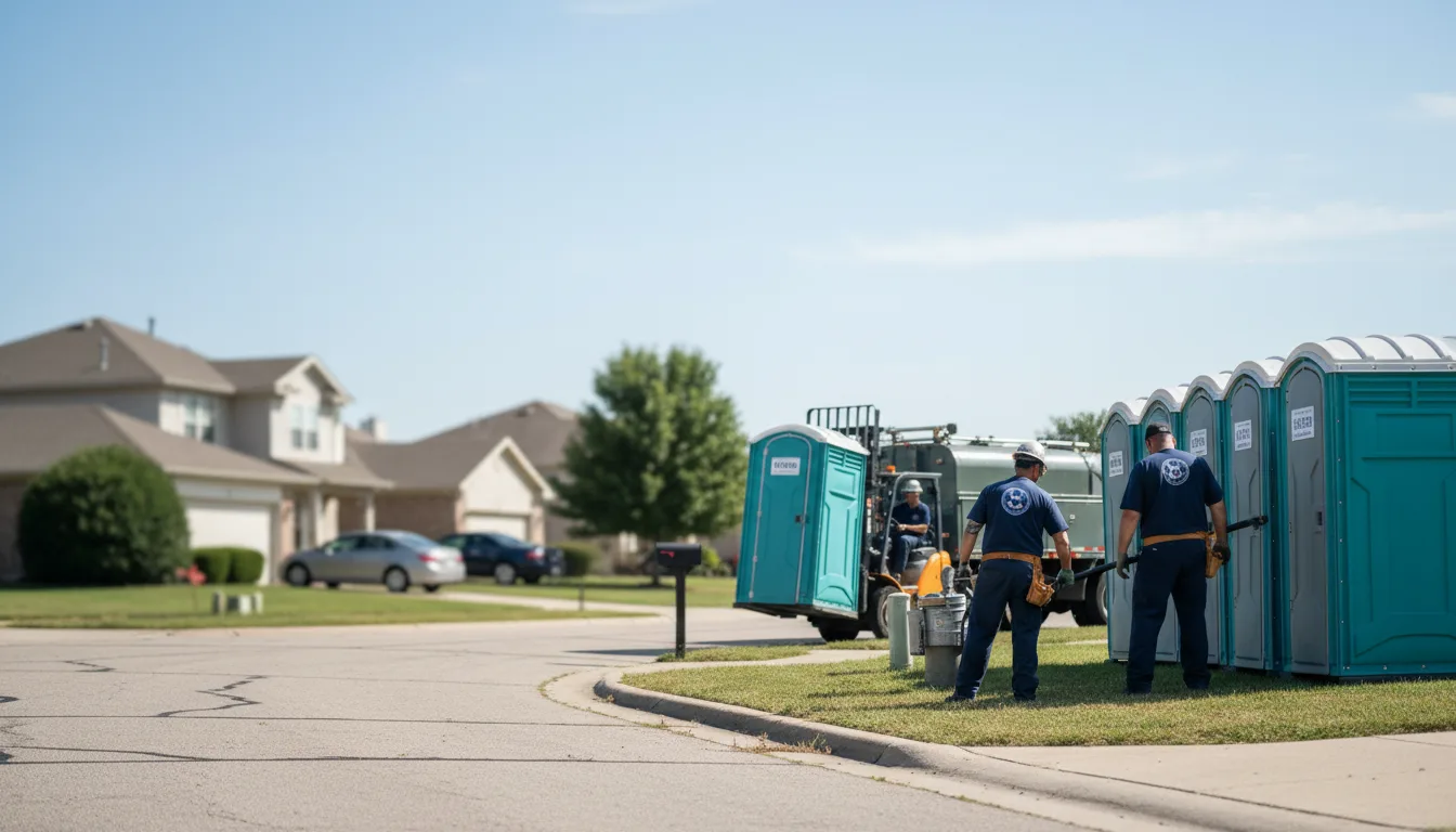 Porta Potty Rental in Hesston, KS near me